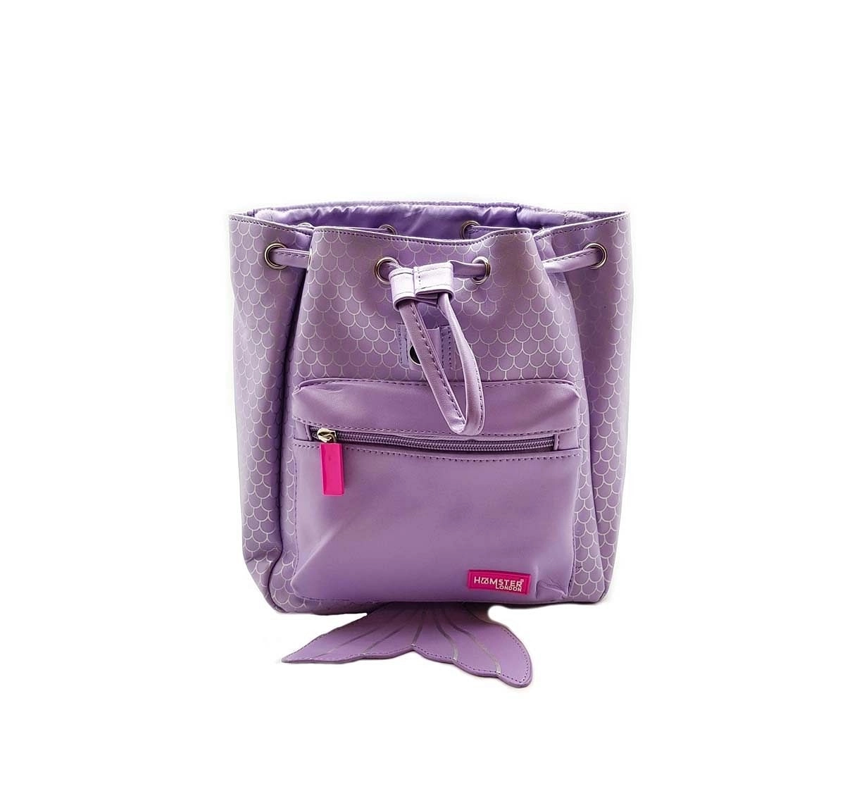 Hamster London Sequence Mermaid Backpack Travel for Kids Age 3Y+ (Purple)