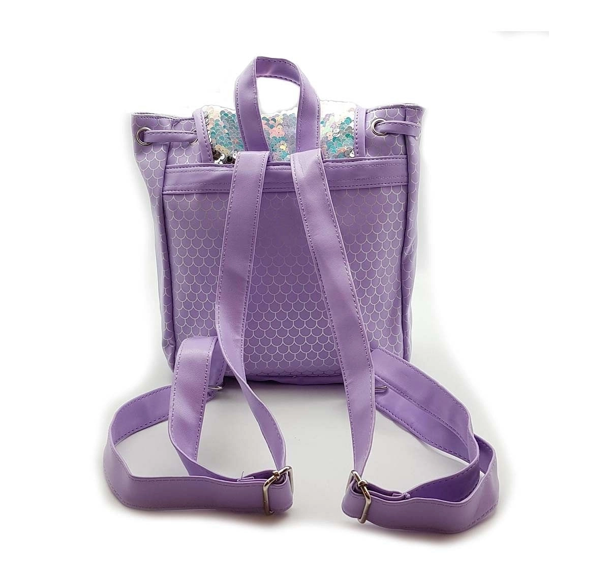 Hamster London Sequence Mermaid Backpack Travel for Kids Age 3Y+ (Purple)