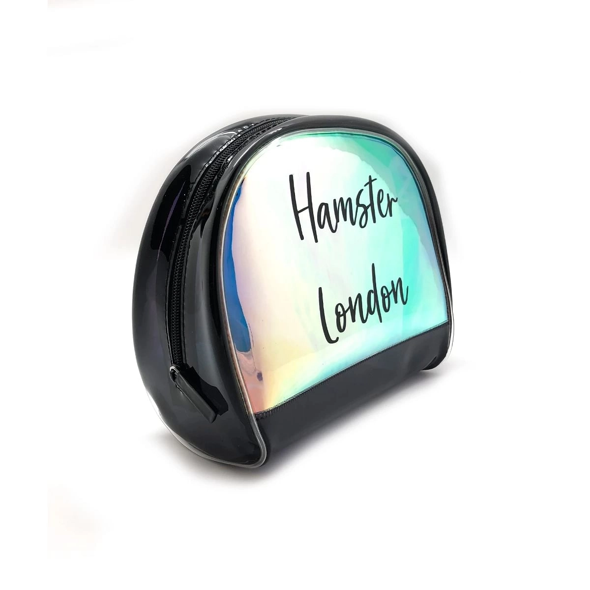 Hamster London Shell Shaped Pouch, Polyurethane, 5Y+, Black