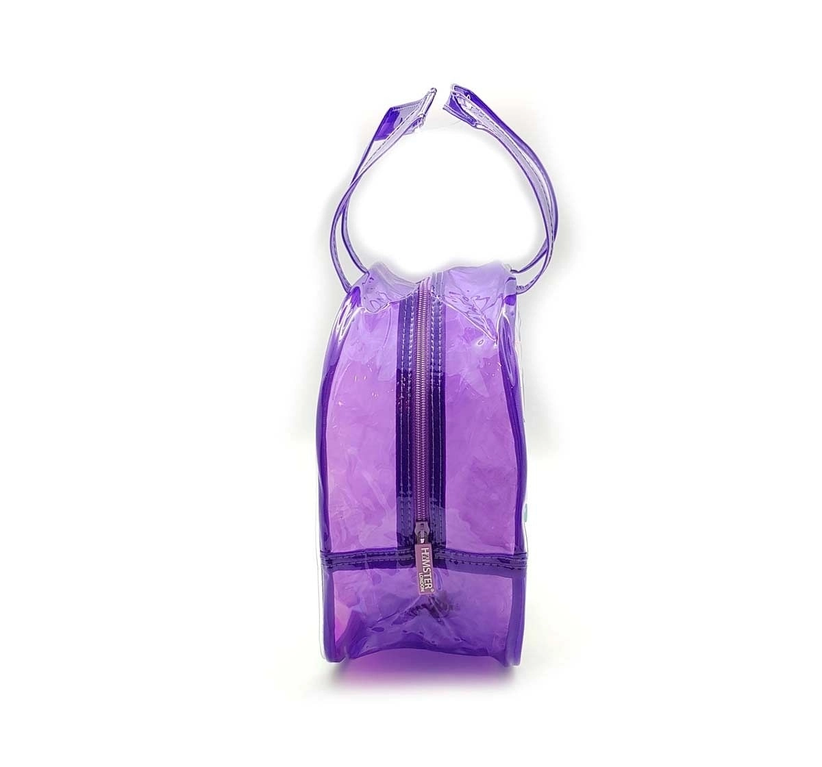 Hamster London Shiny Boston Bag Mermaid Travel for Kids Age 3Y+ (Purple)