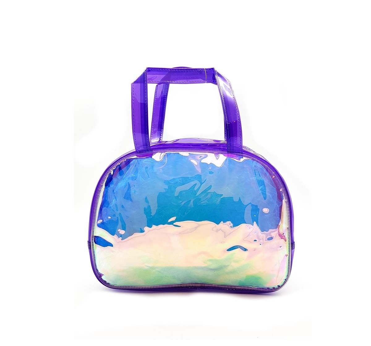 Hamster London Shiny Boston Bag Mermaid Travel for Kids Age 3Y+ (Purple)