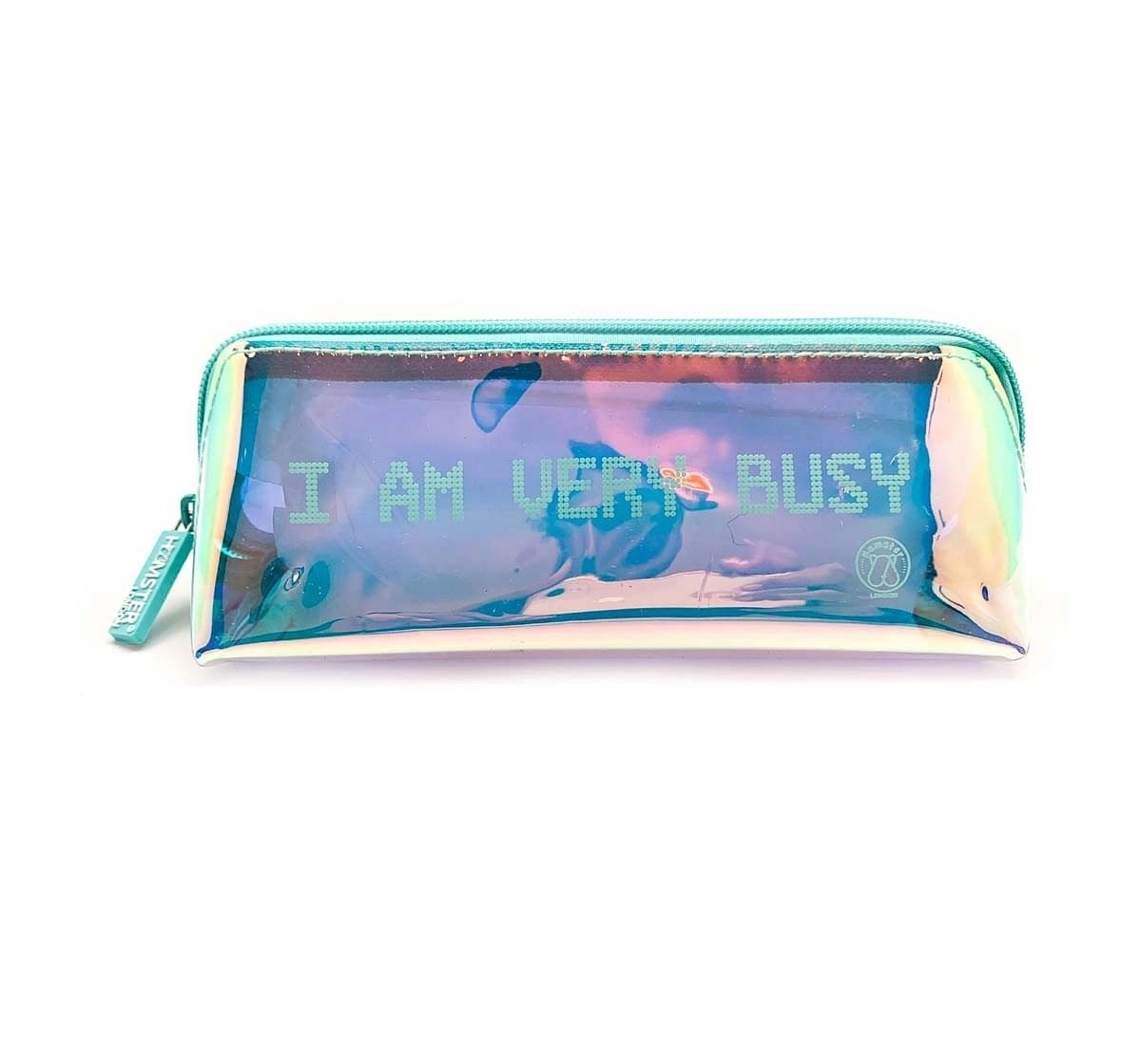 Hamster London I Am Busy Pouch Green Bags for Age 3Y+ (Green)