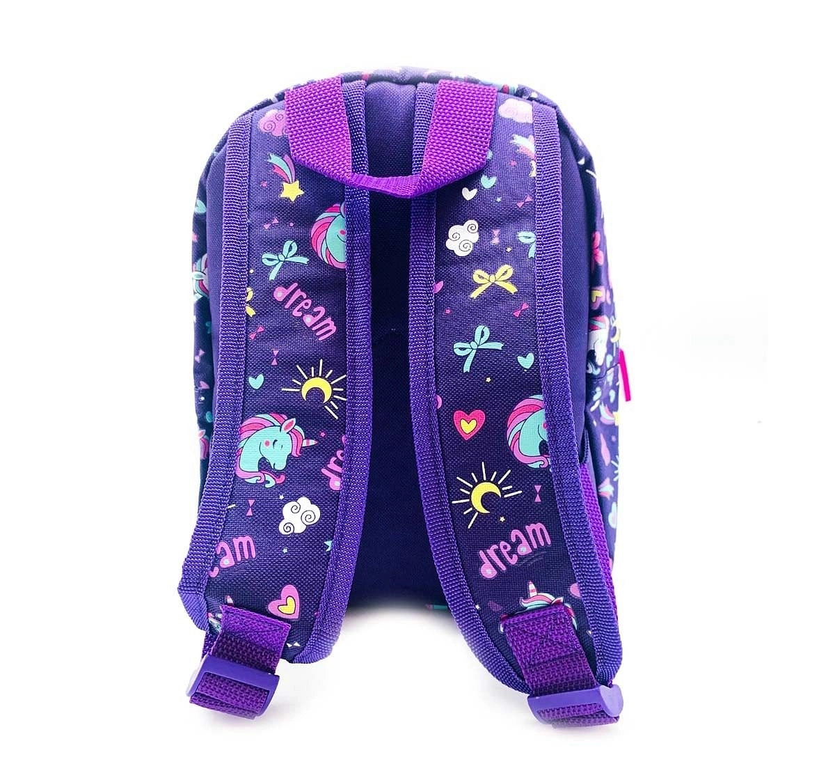 Hamster London Straight Fire Backpack Small Unicorn Bags for Kids Age 3Y+ (Purple)