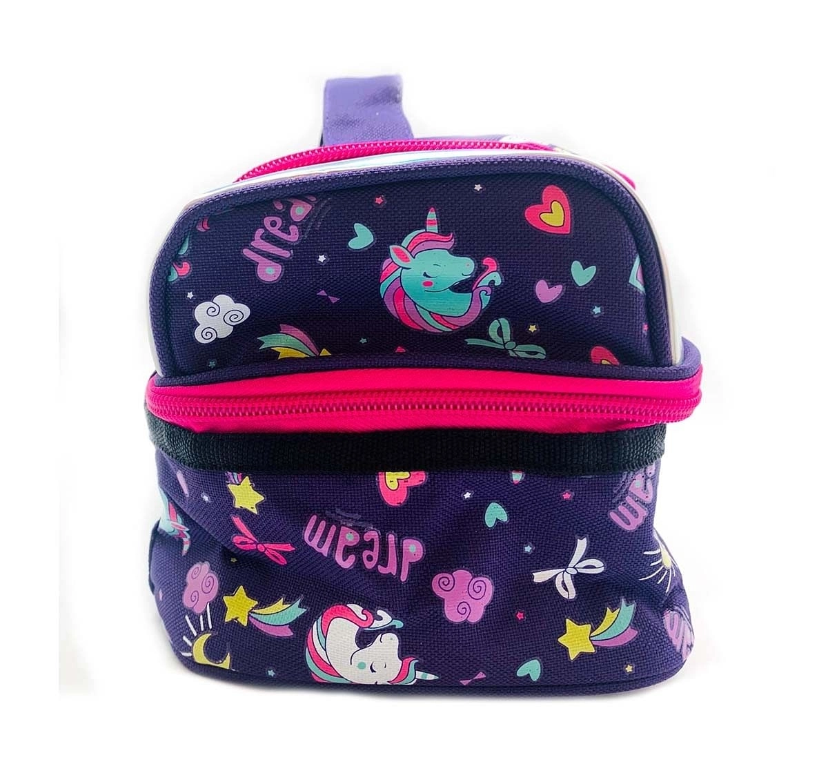 Hamster London Straight Fire Lunch Bag Unicorn Bags for Age 3Y+ (Purple)