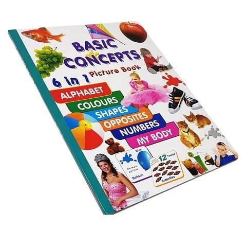 Sterling Horizons Basic Concept All In One Picture Books Multicolour 3Y+