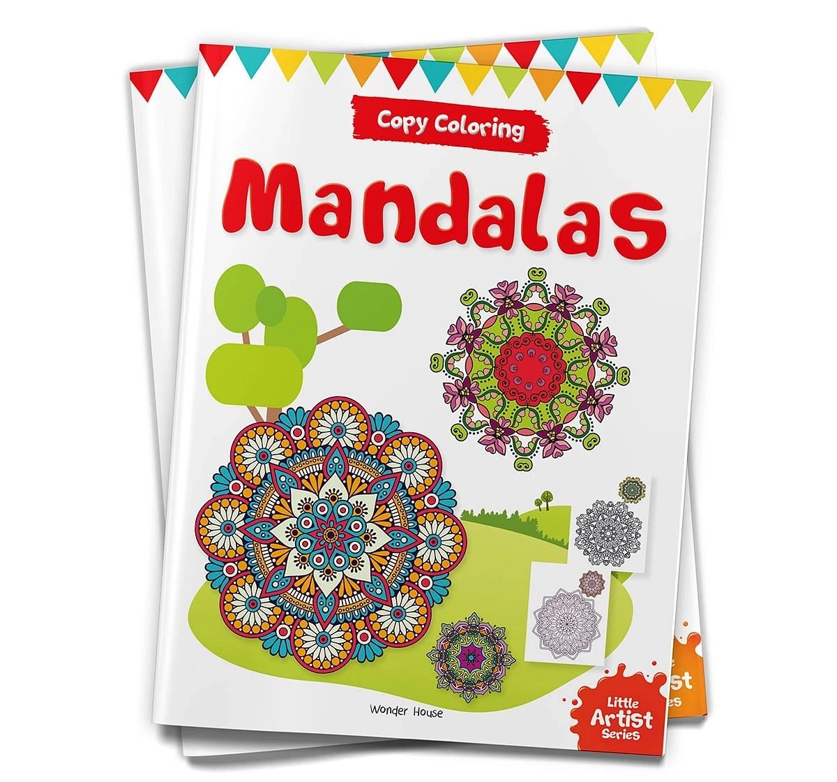 Wonder House Books Little Artist Series Mandala Colour Books for kids 0M+, Multicolour