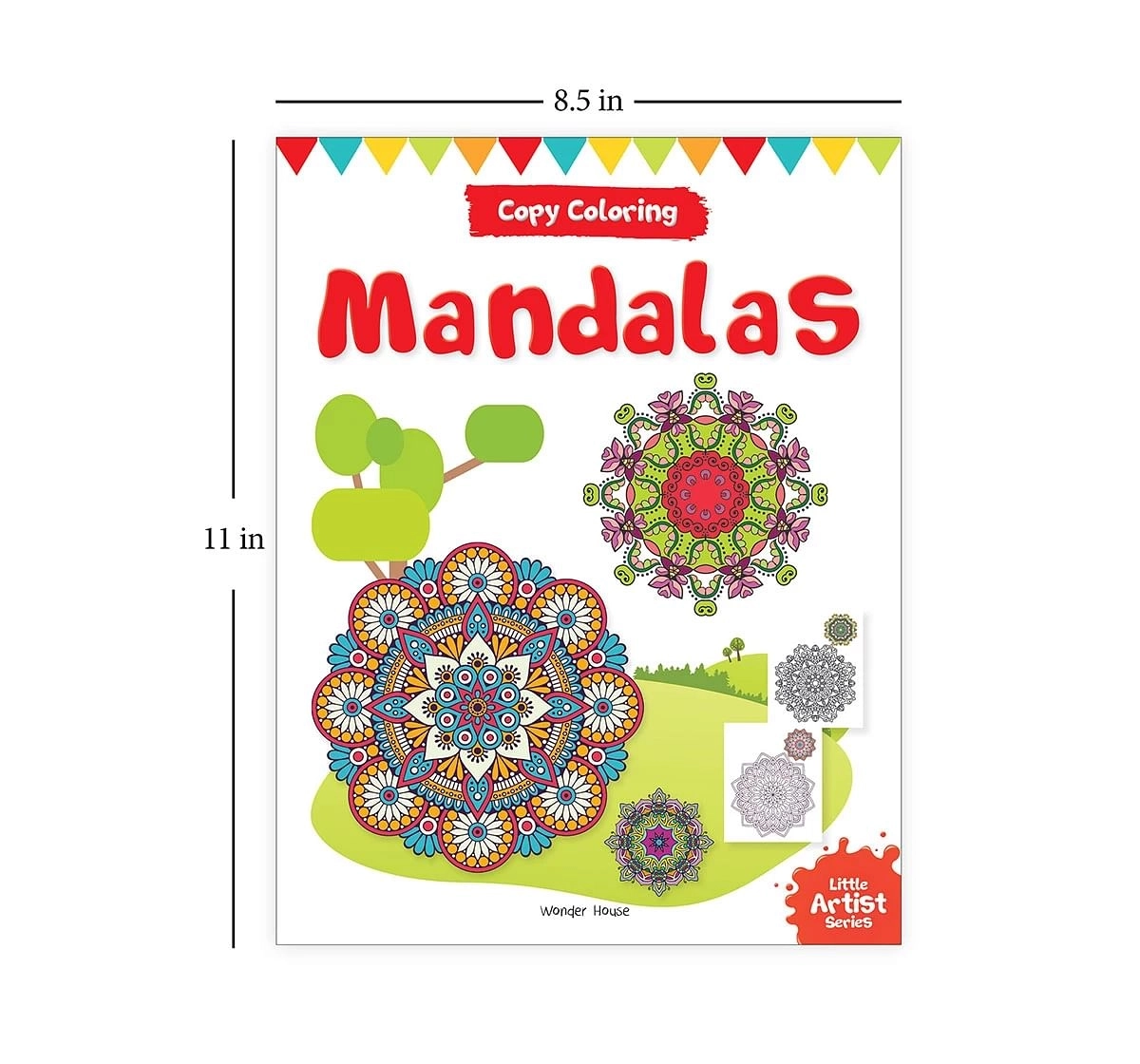 Wonder House Books Little Artist Series Mandala Colour Books for kids 0M+, Multicolour