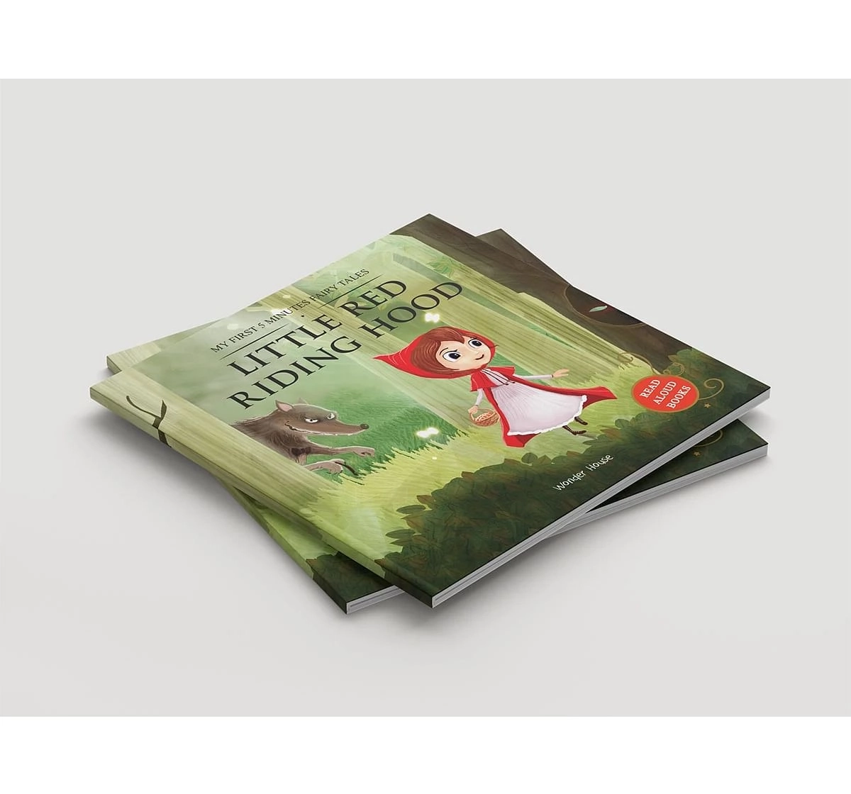 Wonder House Books My First 5 Minutes Fairy Tales Little Red Riding Hood for kids 3Y+, Multicolour