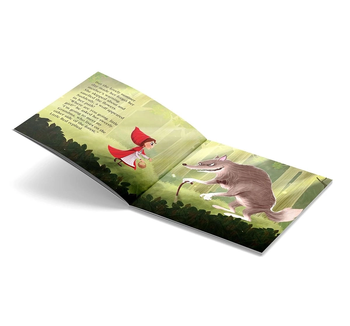 Wonder House Books My First 5 Minutes Fairy Tales Little Red Riding Hood for kids 3Y+, Multicolour