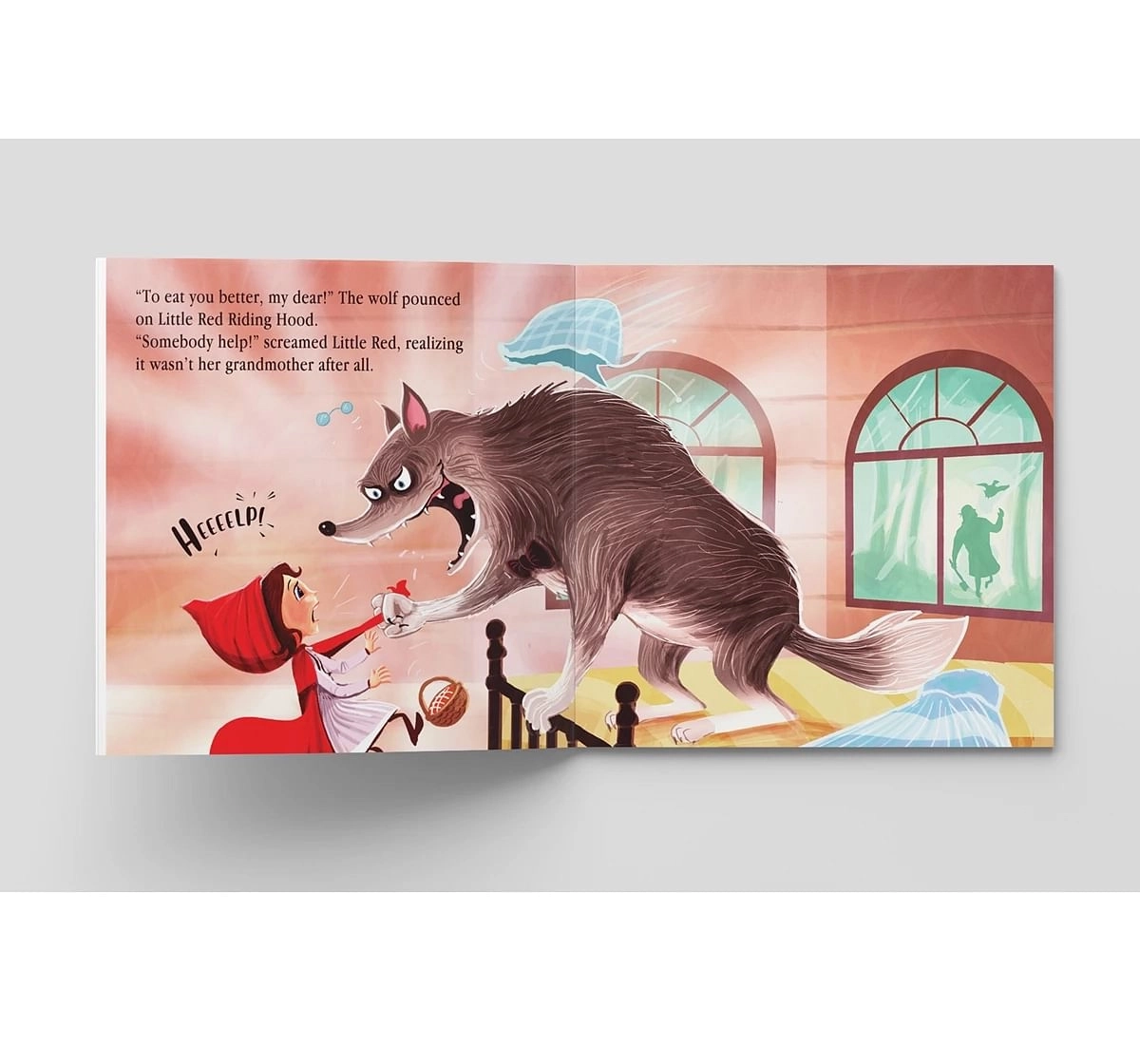 Wonder House Books My First 5 Minutes Fairy Tales Little Red Riding Hood for kids 3Y+, Multicolour