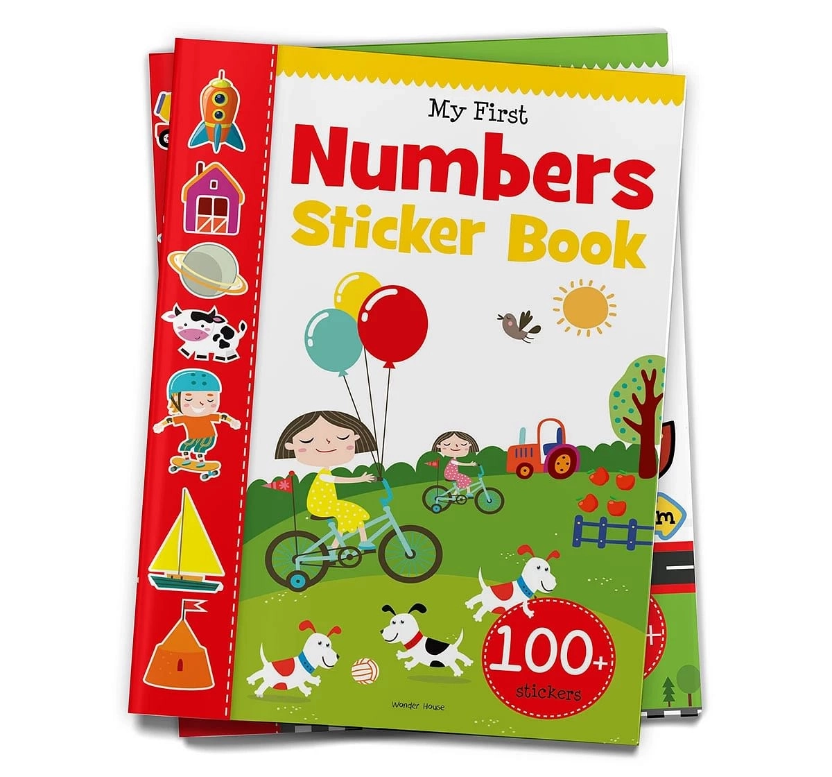 Wonder House Books My First Numbers Sticker Book With 100 Stickers for kids 0M+, Multicolour