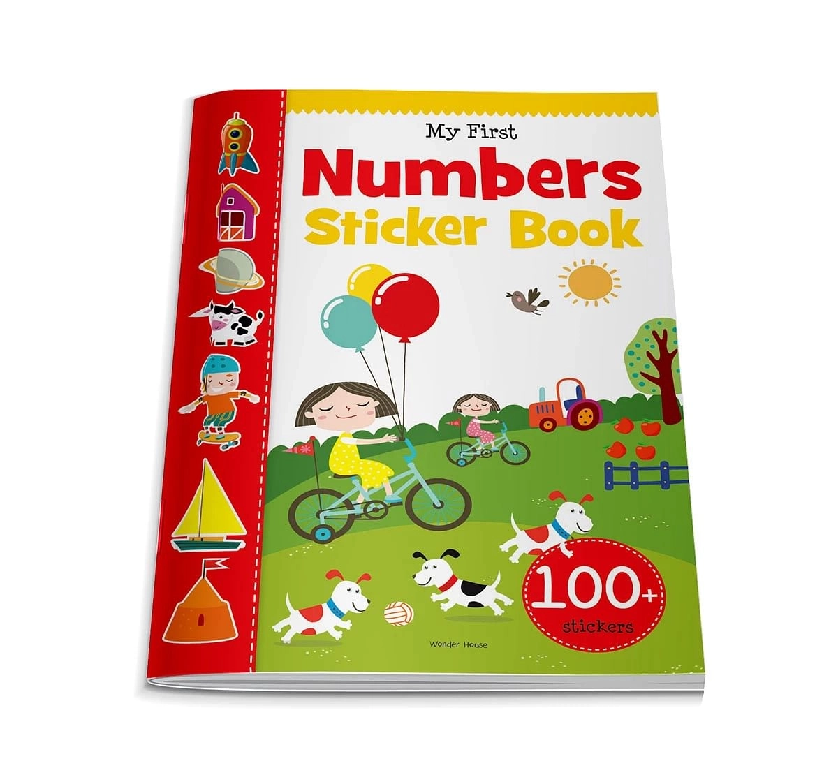 Wonder House Books My First Numbers Sticker Book With 100 Stickers for kids 0M+, Multicolour