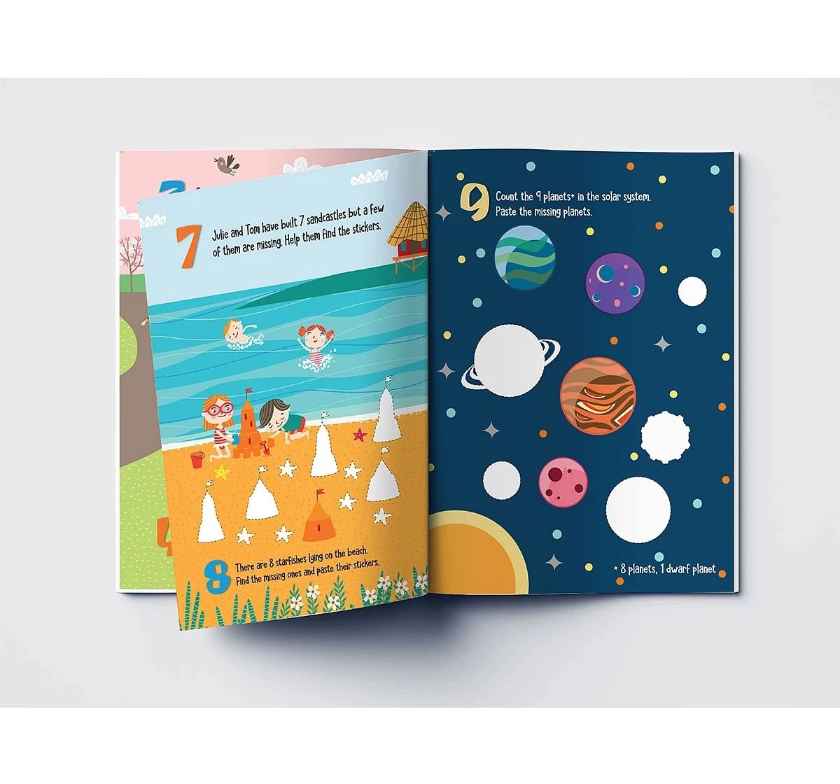 Wonder House Books My First Numbers Sticker Book With 100 Stickers for kids 0M+, Multicolour