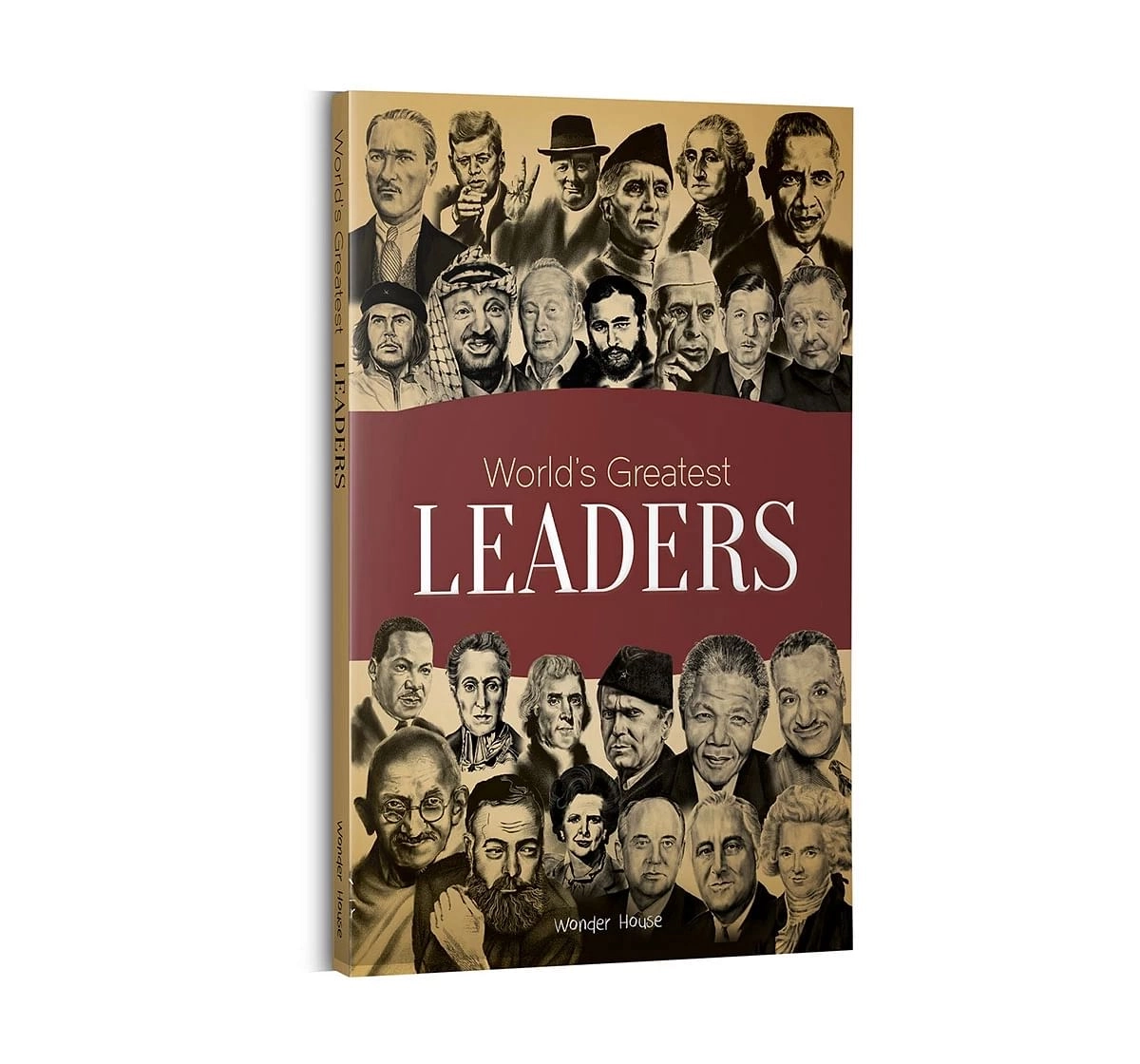 Wonder House Books Worlds Greatest Leaders Biographies of Inspirational Personalities Book for kids 8Y+, Multicolour