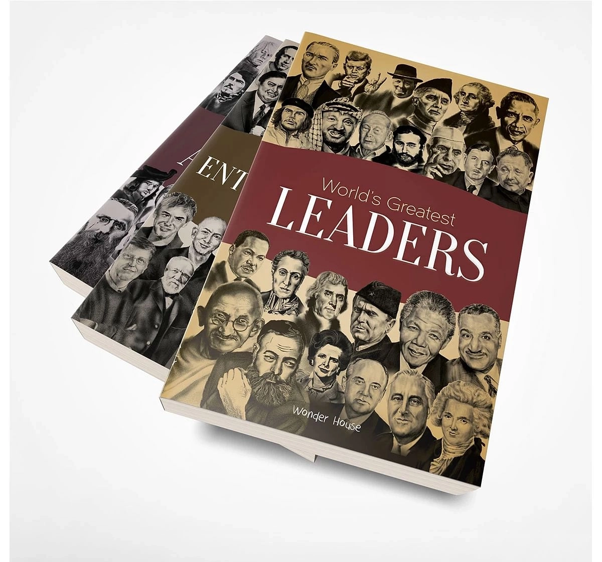 Wonder House Books Worlds Greatest Leaders Biographies of Inspirational Personalities Book for kids 8Y+, Multicolour