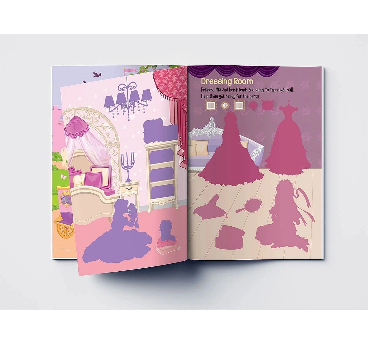 Wonder House Books My First Princess Sticker Book for kids 0M+, Multicolour