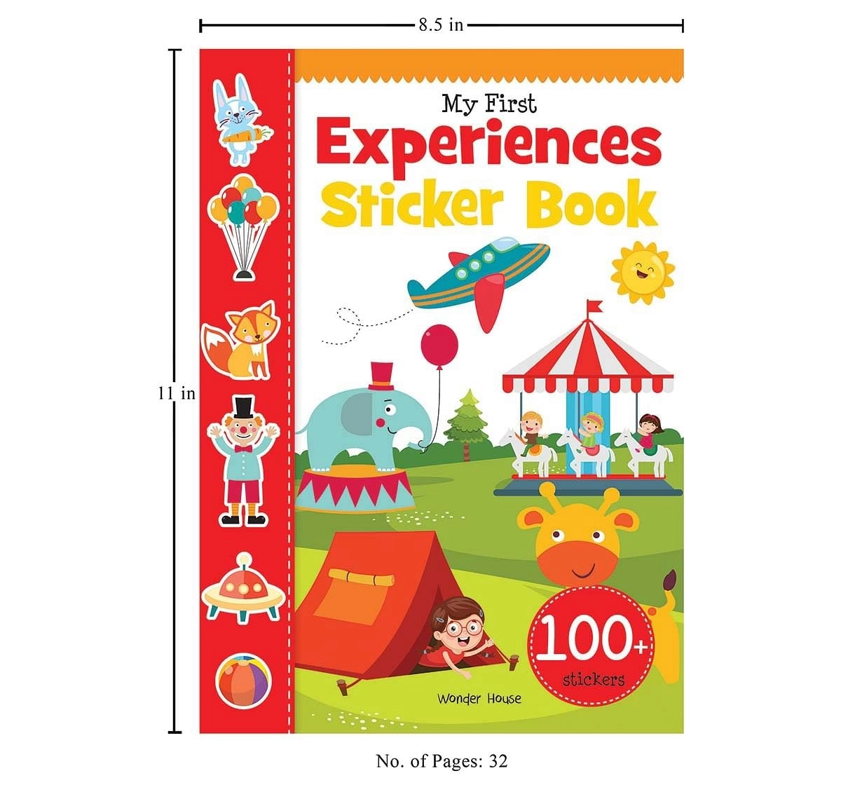Wonder House Books My first experiences sticker book My first sticker Paperback Multicolor 0M+