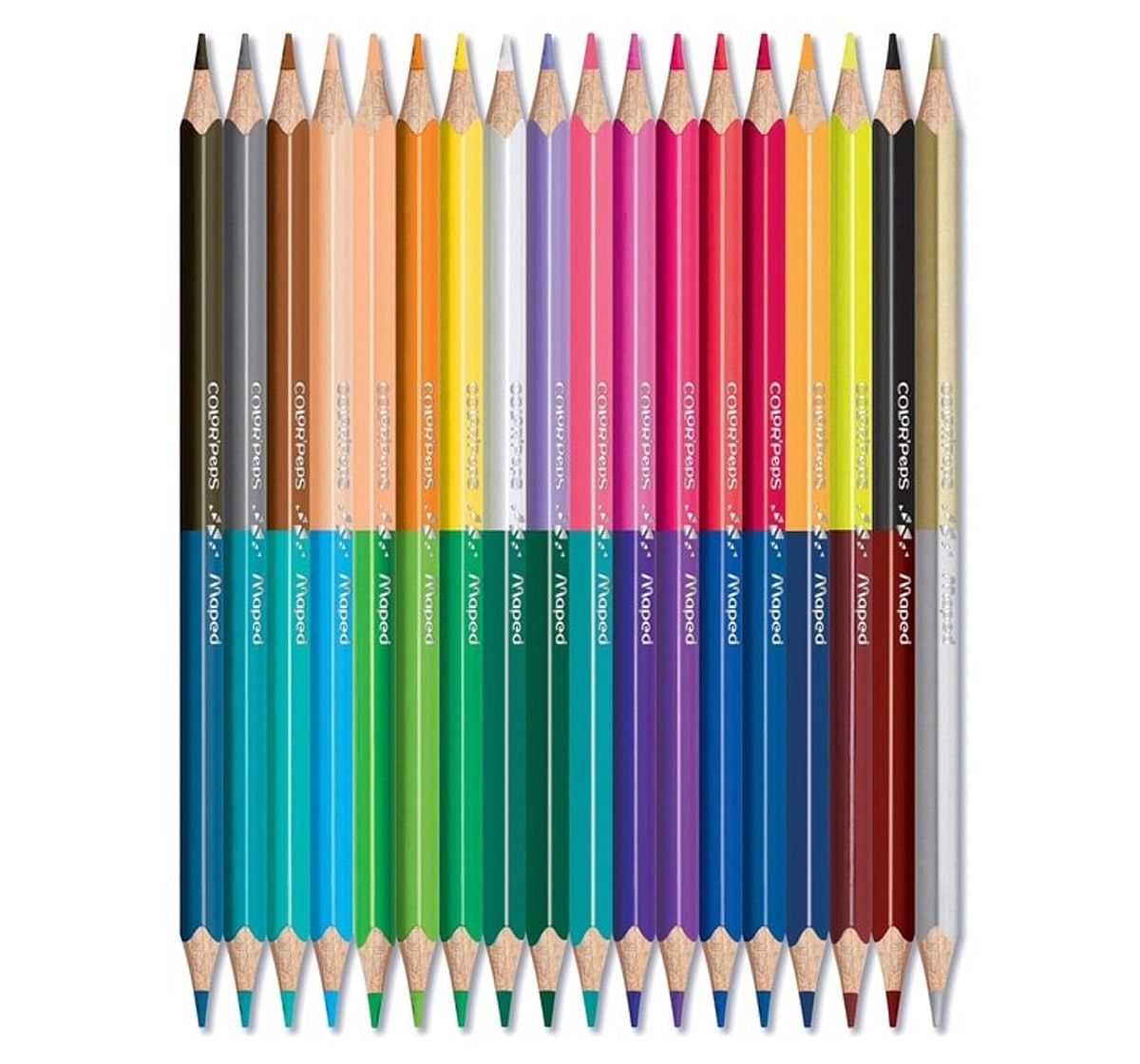 Maped Color'Peps Colour Pencils Duo Cardboard Box 36 Shades Multicolour 7Y+