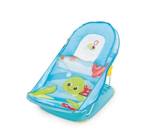 Mastela Deluxe Baby Bather Bath Seat 0M+, Blue
