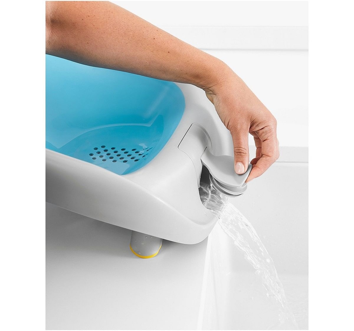 Skip Hop Moby recline and rinse bather Plastic baby bath Blue 0M+