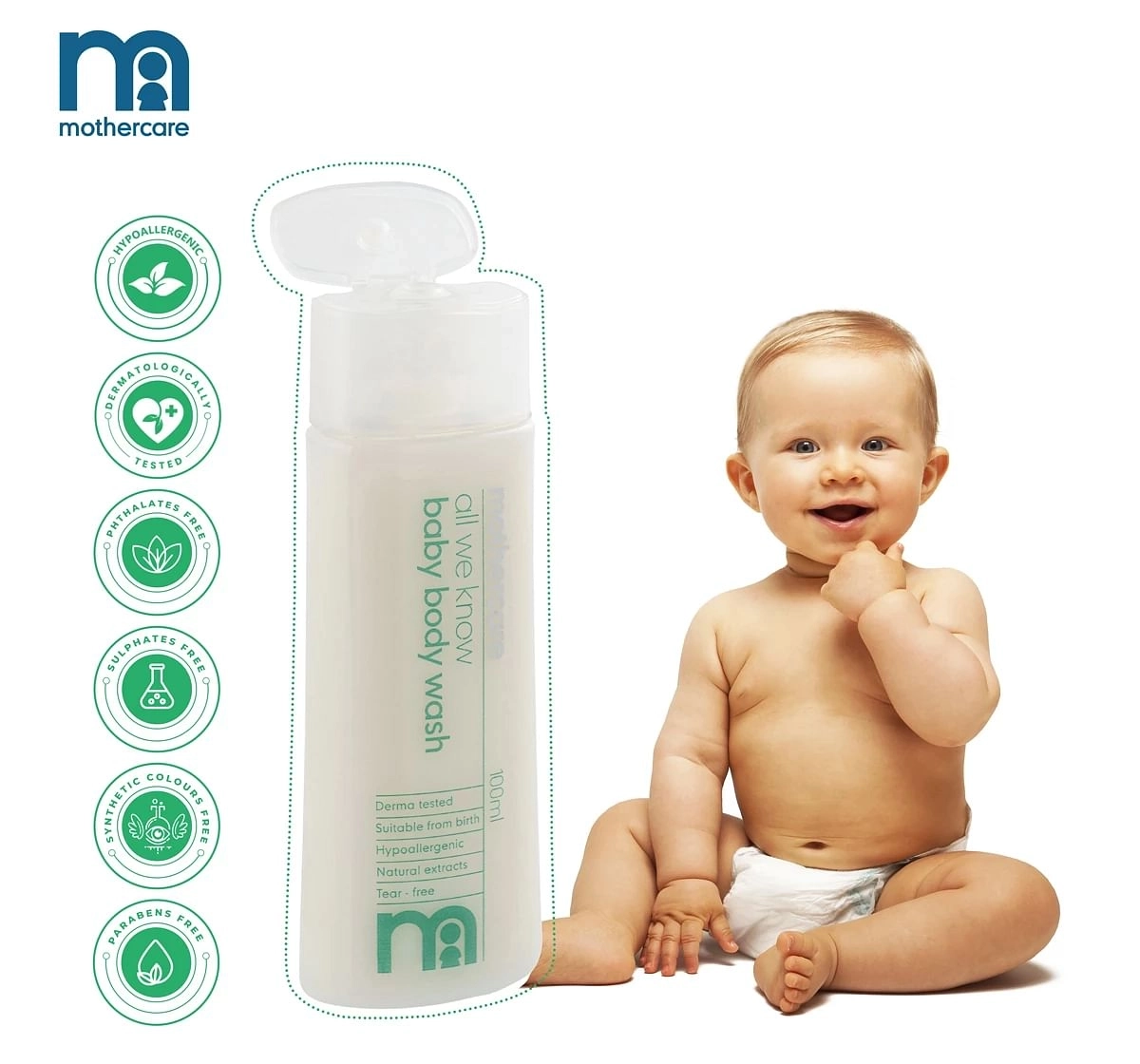 Mothercare All We Know Baby Body Wash 100Ml