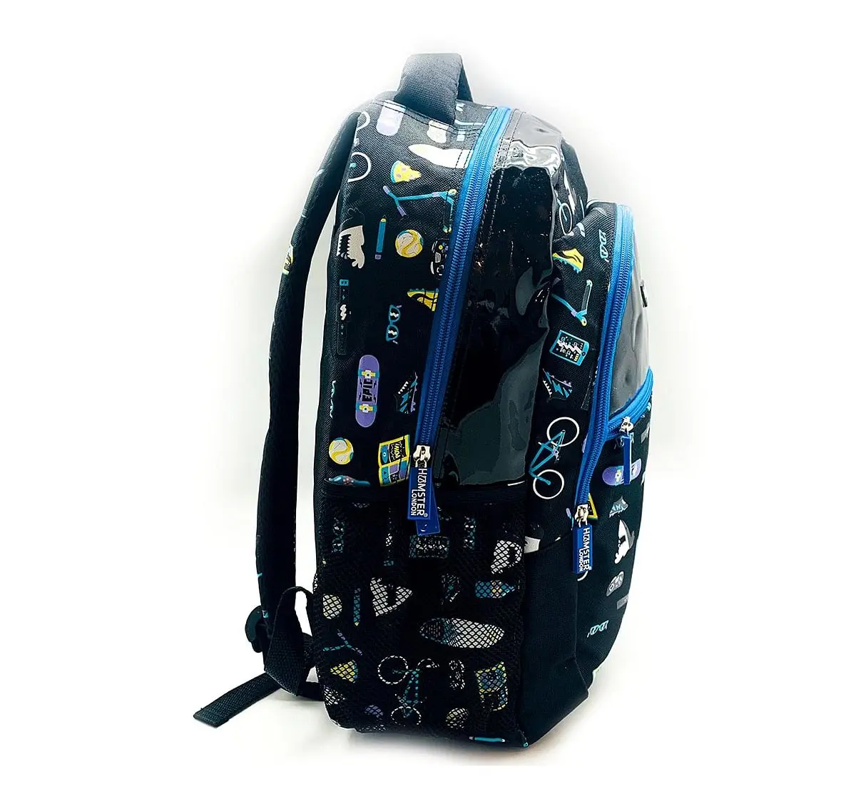 Hamster London Beach Theme Big Backpack for age 3Y+ (Black)