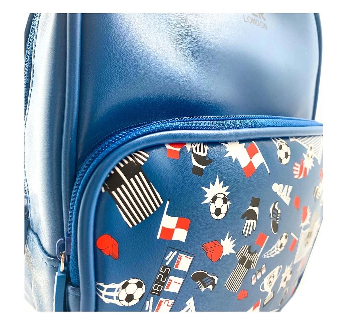 Hamster London Small Football Backpack Bags for Kids Age 3Y+ (Blue)