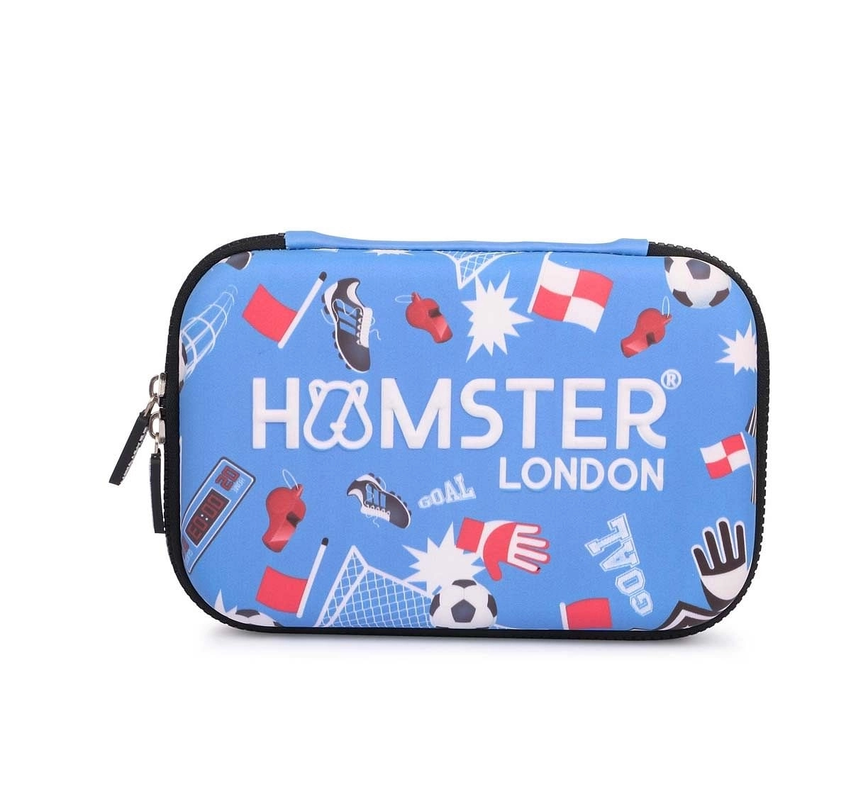Hamster London Hardcase Football Bags for Kids Age 3Y+ (Blue)