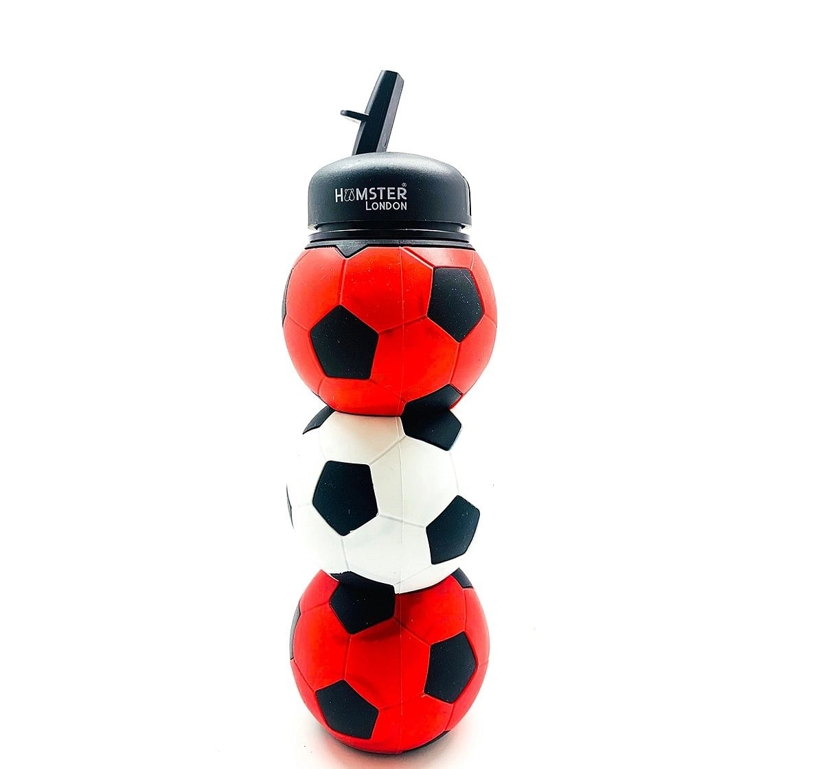 Hamster London Football Bottle  for Kids age 3Y+, Red