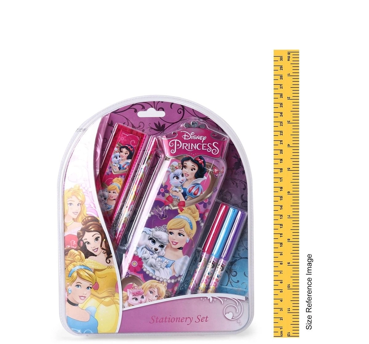 Disney Princess Stationery Set Kit of 6 Multicolor 3Y+