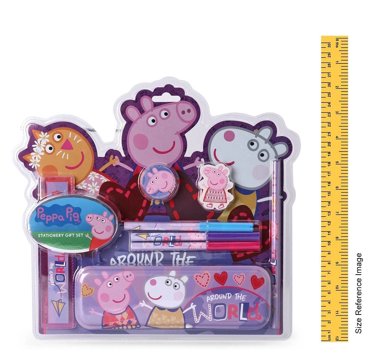 Peppa Pig Stationery Kit of 8 Multicolour 3Y+