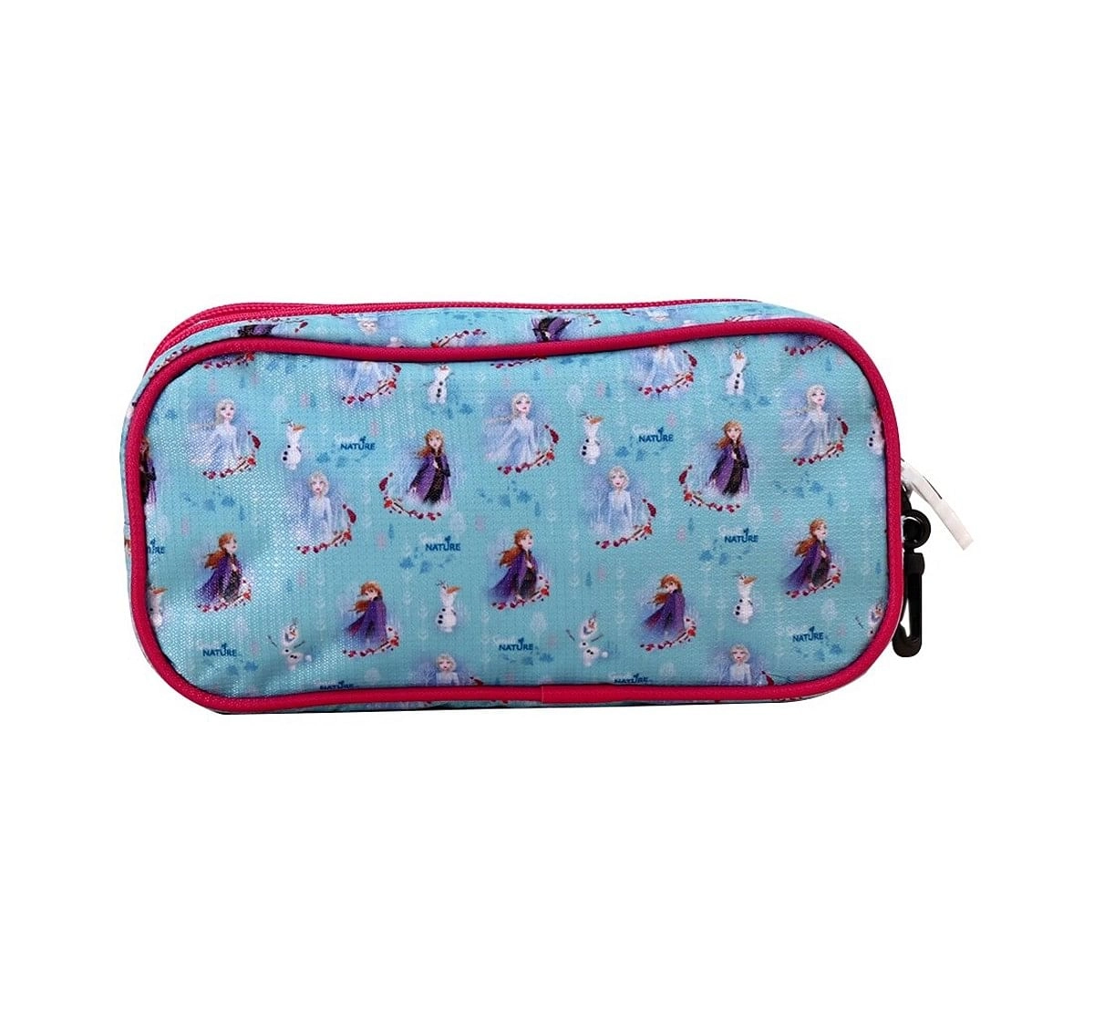 Disney Frozen 2 Blue Double Zip Pouch Blue 3Y+