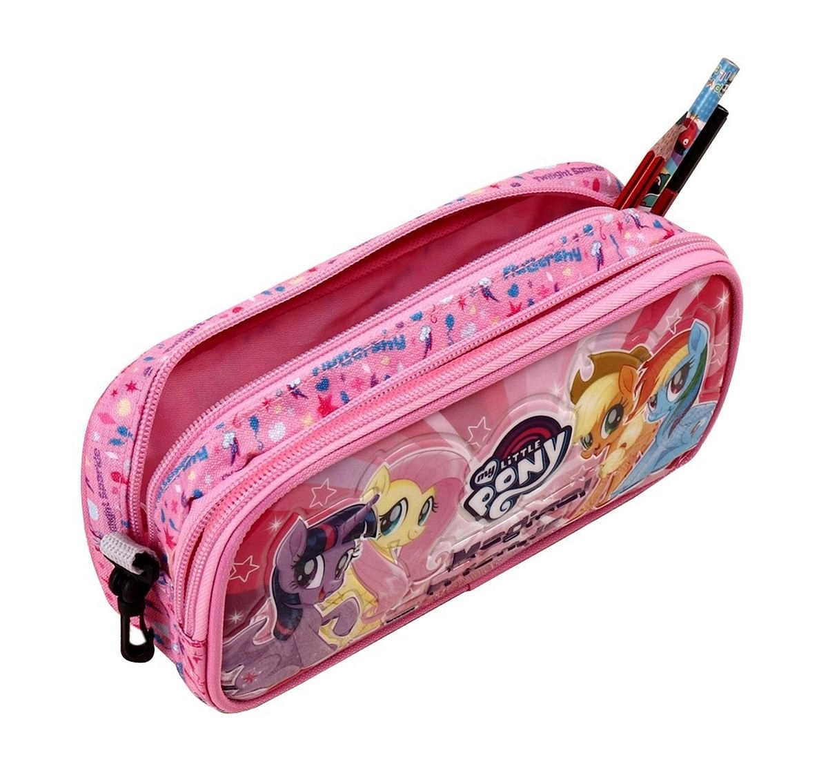 Hasbro My Little Pony Pink Double Zip Pouch Pink 3Y+