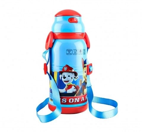 Paw Patrol Paw Patrol Steel Inner Water Bottle 460 ml,Quirky Soft Toys for Kids age ,3Y+ - 21 Cm 