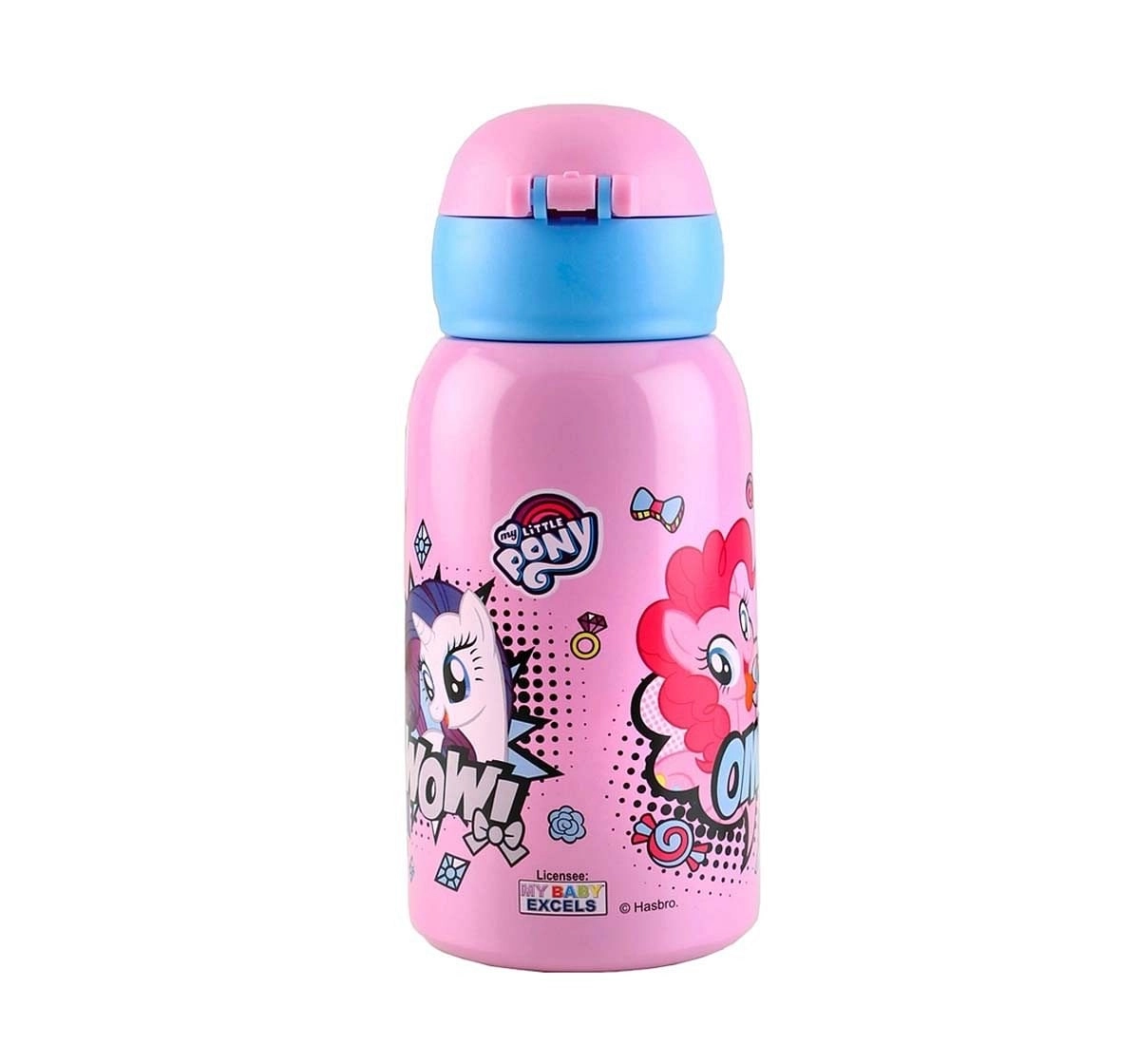 Hasbro My Little Pony Steel Inner Water Bottle 520 Mlfor Age 3Y+ (Pink)