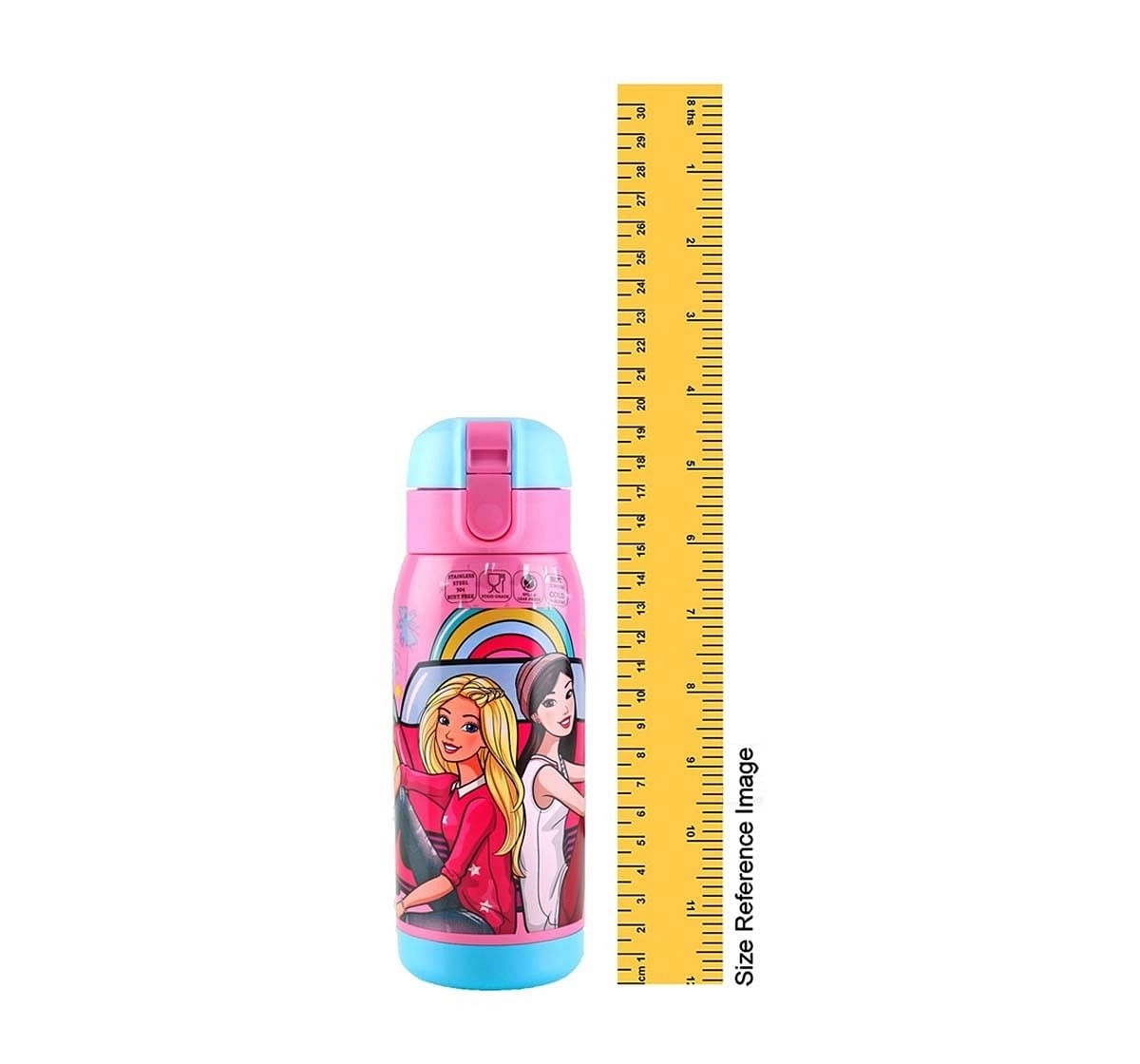 Excel Production Barbie Bestie Steel Inner Water Bottle 350 Ml Bags for Age 5Y+