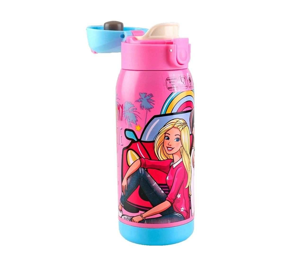 Excel Production Barbie Bestie Steel Inner Water Bottle 350 Ml Bags for Age 5Y+
