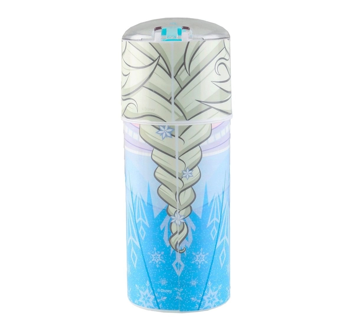 Frozen Stor Character Sipper Bottle  Elsa 350 Ml, 2Y+ (Blue)