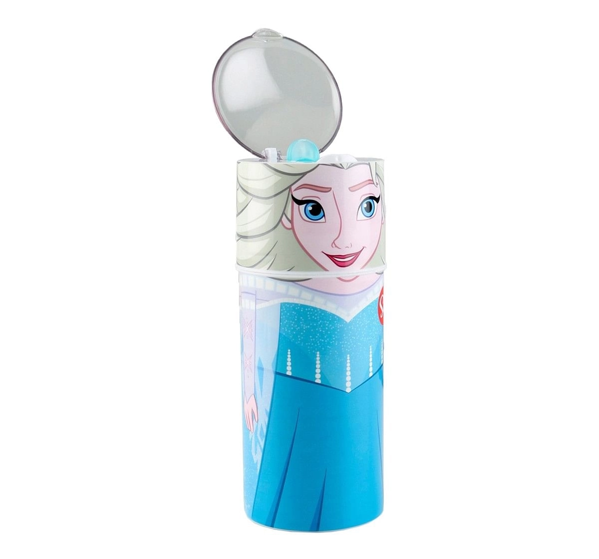 Frozen Stor Character Sipper Bottle  Elsa 350 Ml, 2Y+ (Blue)