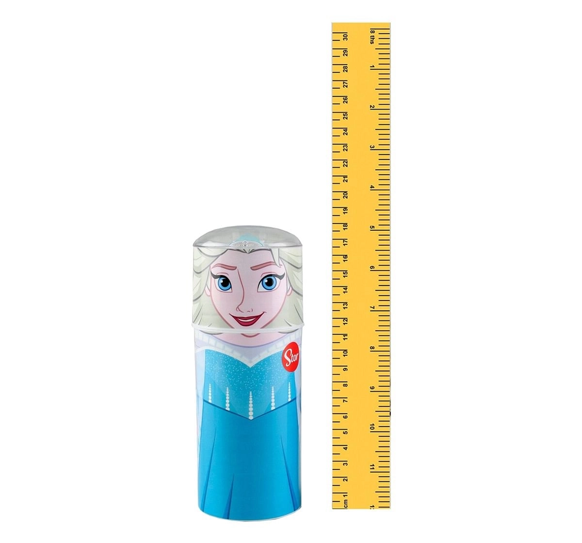 Frozen Stor Character Sipper Bottle  Elsa 350 Ml, 2Y+ (Blue)