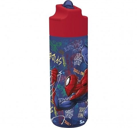 Excel Production Stor Large Tritan Hydro Bottle Spiderman Graffiti 540 Ml Bags for Age 3Y+