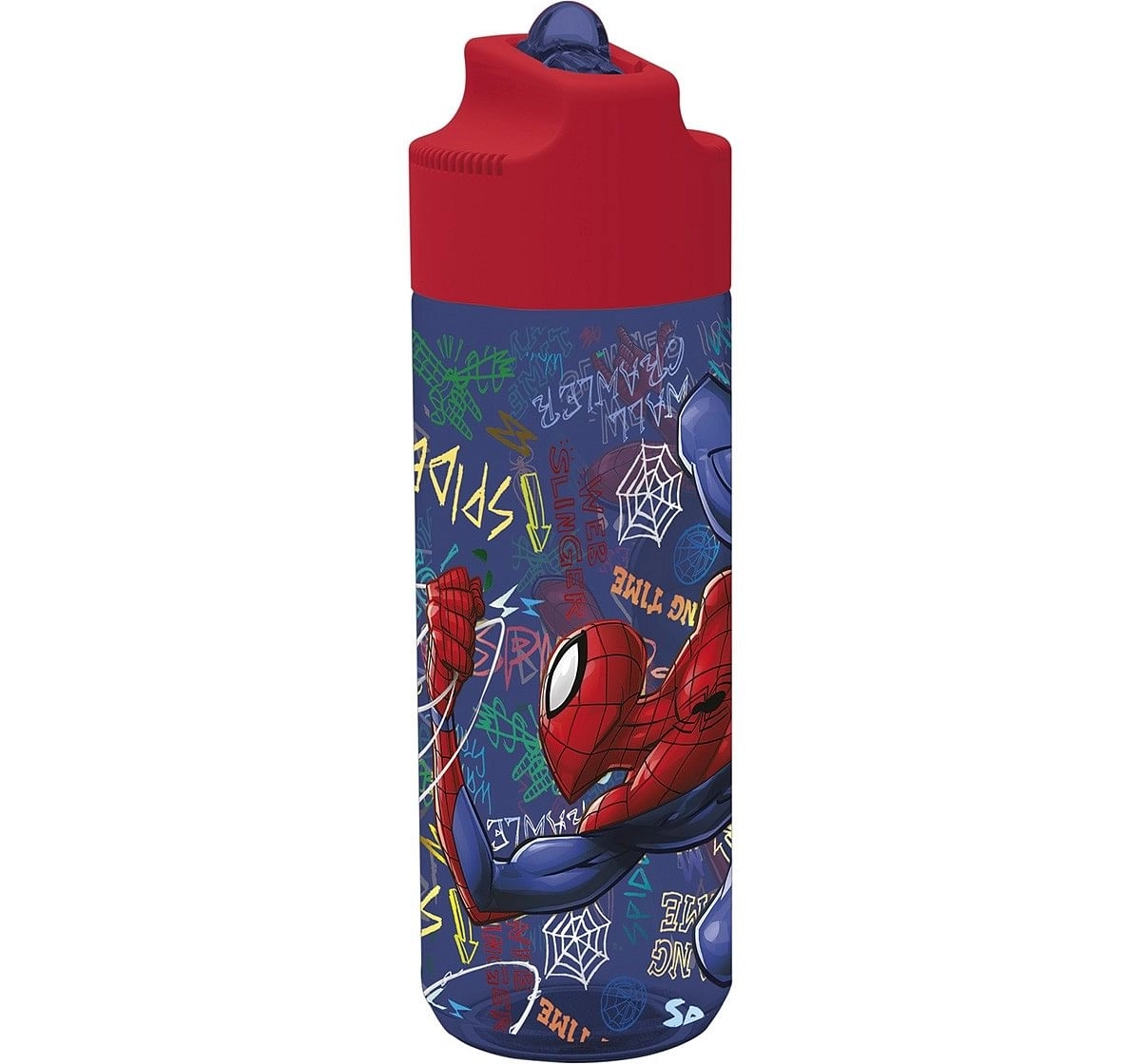 Excel Production Stor Large Tritan Hydro Bottle Spiderman Graffiti 540 Ml Bags for Age 3Y+