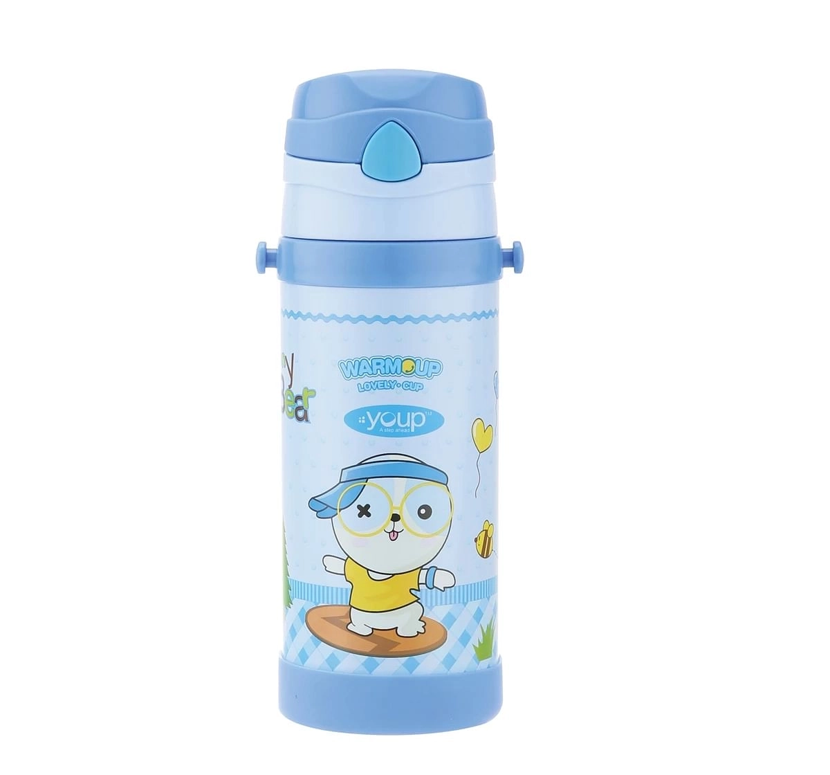 Youp Thermosteel Kids Insulated Sipper Bottle Multicolour 3Y+ Assorted 