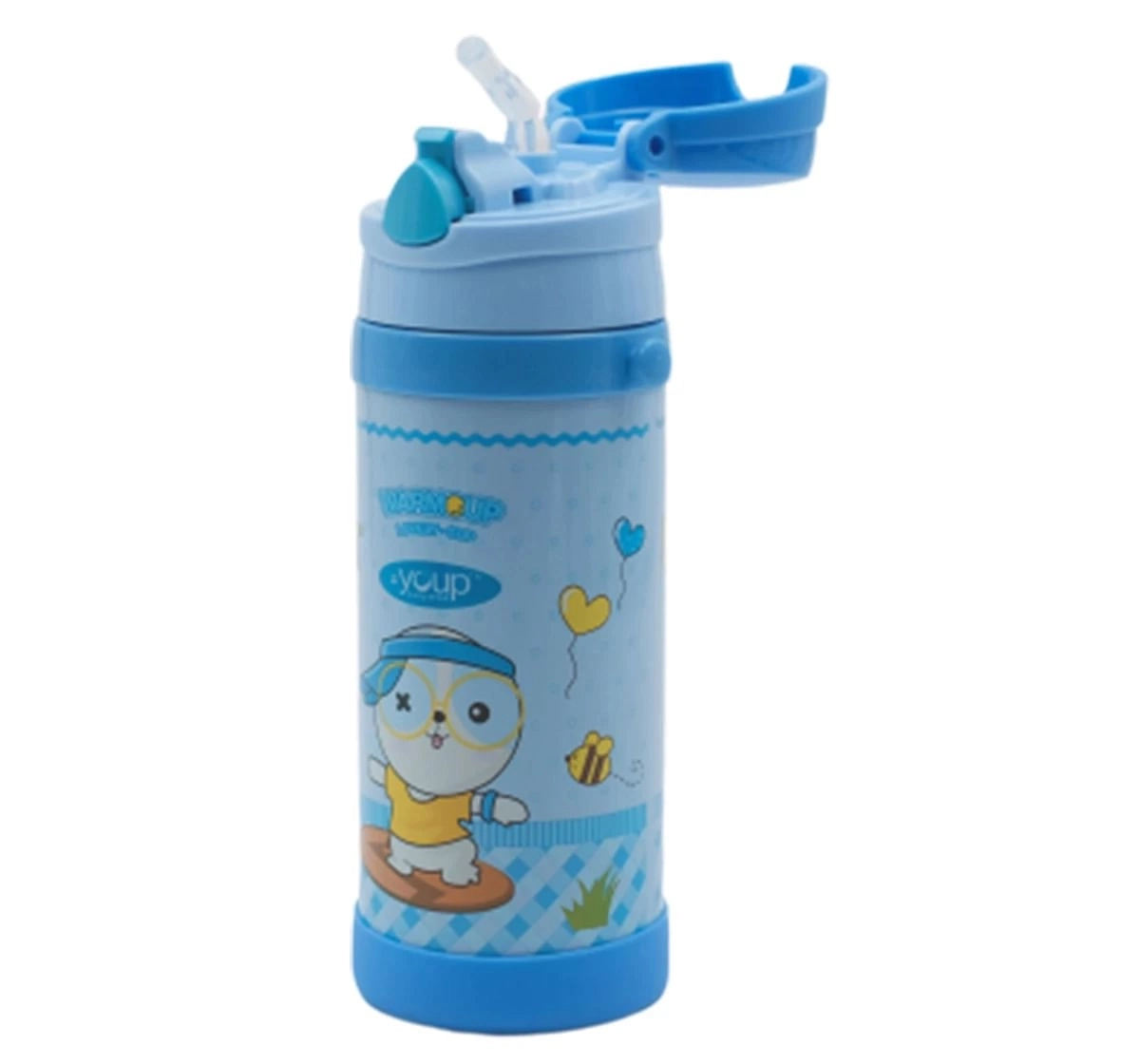 Youp Thermosteel Kids Insulated Sipper Bottle Multicolour 3Y+ Assorted 