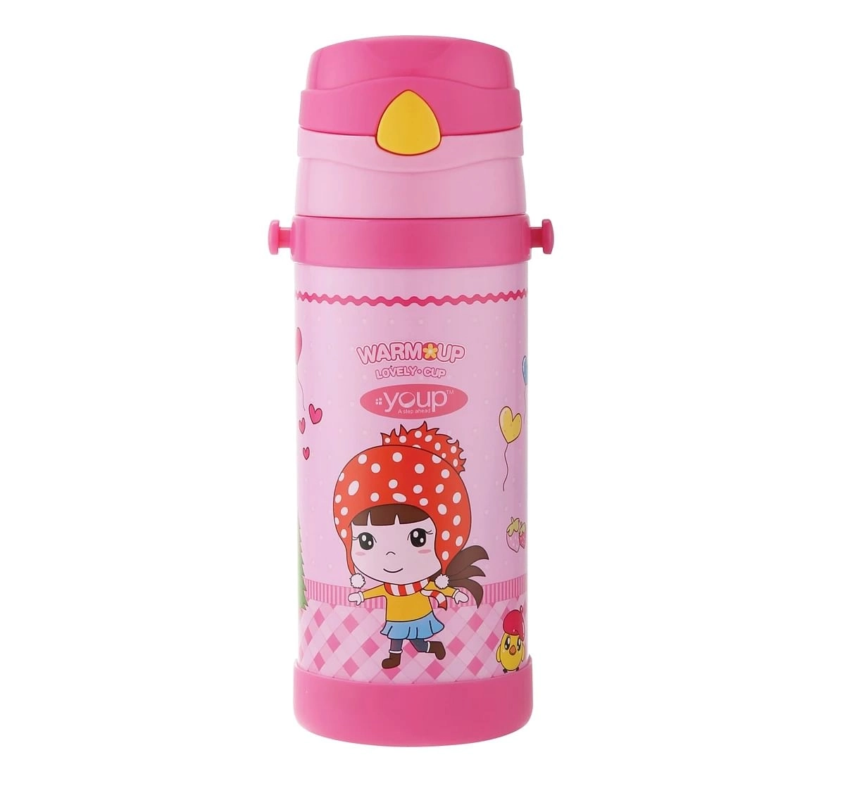 Youp Thermosteel Kids Insulated Sipper Bottle Multicolour 3Y+ Assorted 