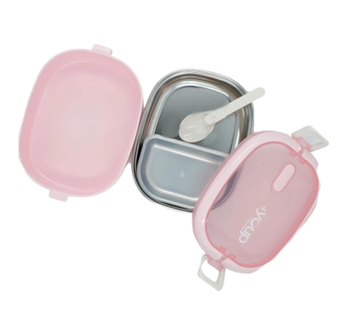 Youp Stainless Steel Lunch Box Ypl8009 Multicolour 5Y+ Assorted 