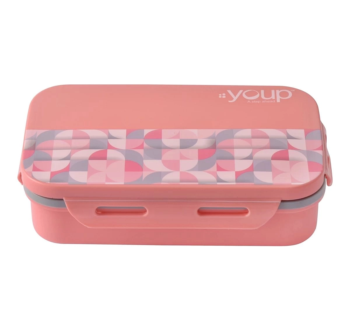 Youp Stainless Steel Lunch Box Yummy Multicolour 3Y+ Assorted 