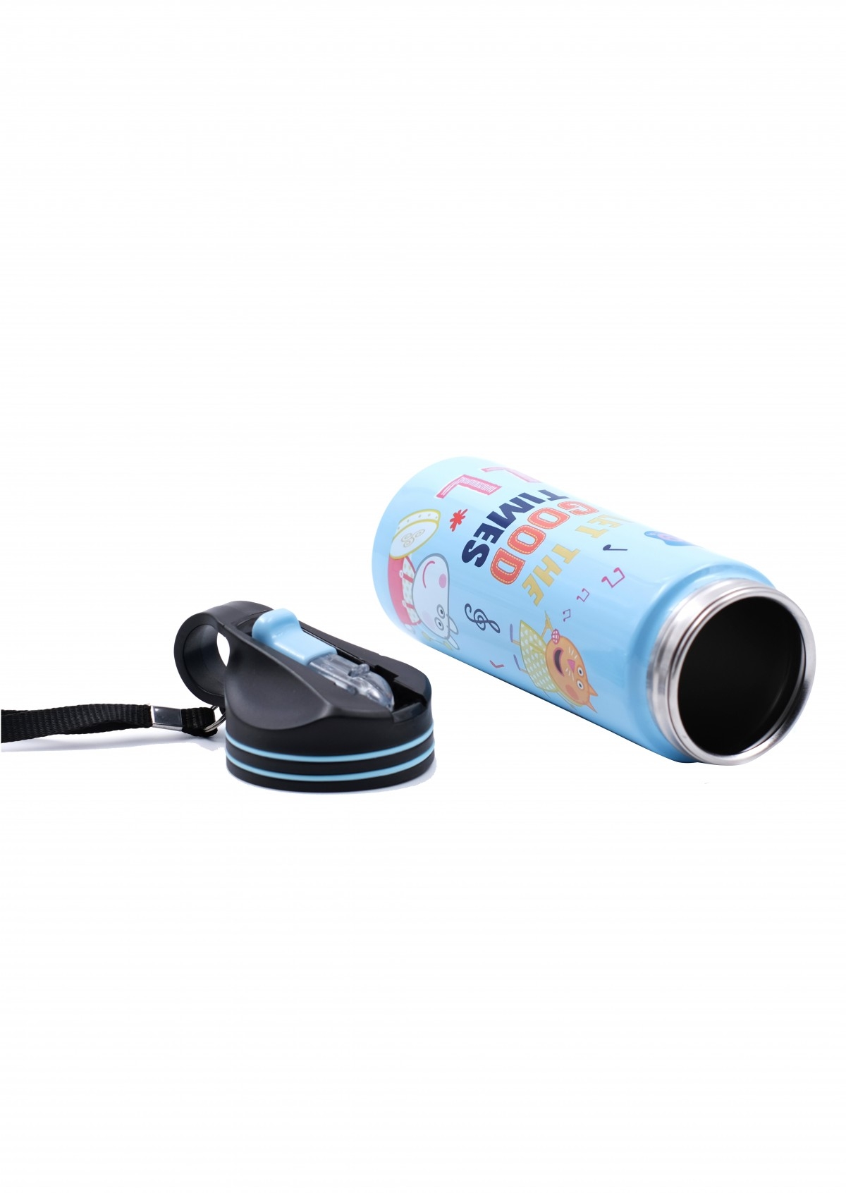 Youp Stainless Steel Peppa Pig Kids Water Bottle Hyower Multicolour 3Y+