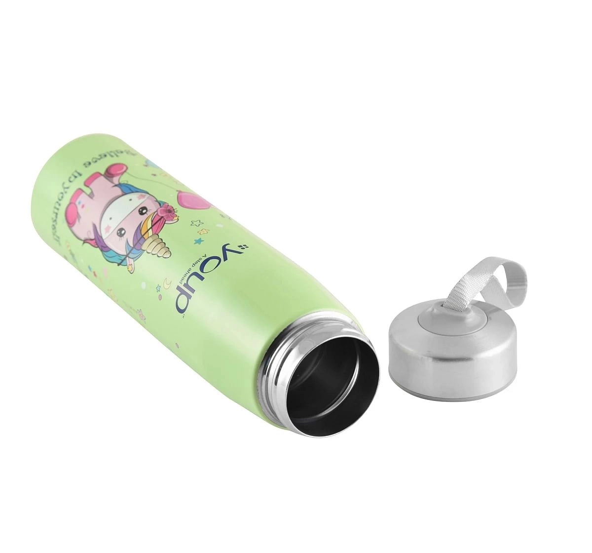 Youp Thermosteel Unicorn Kids Insulated Water Bottle Abby Multicolour 3Y+ Assorted 