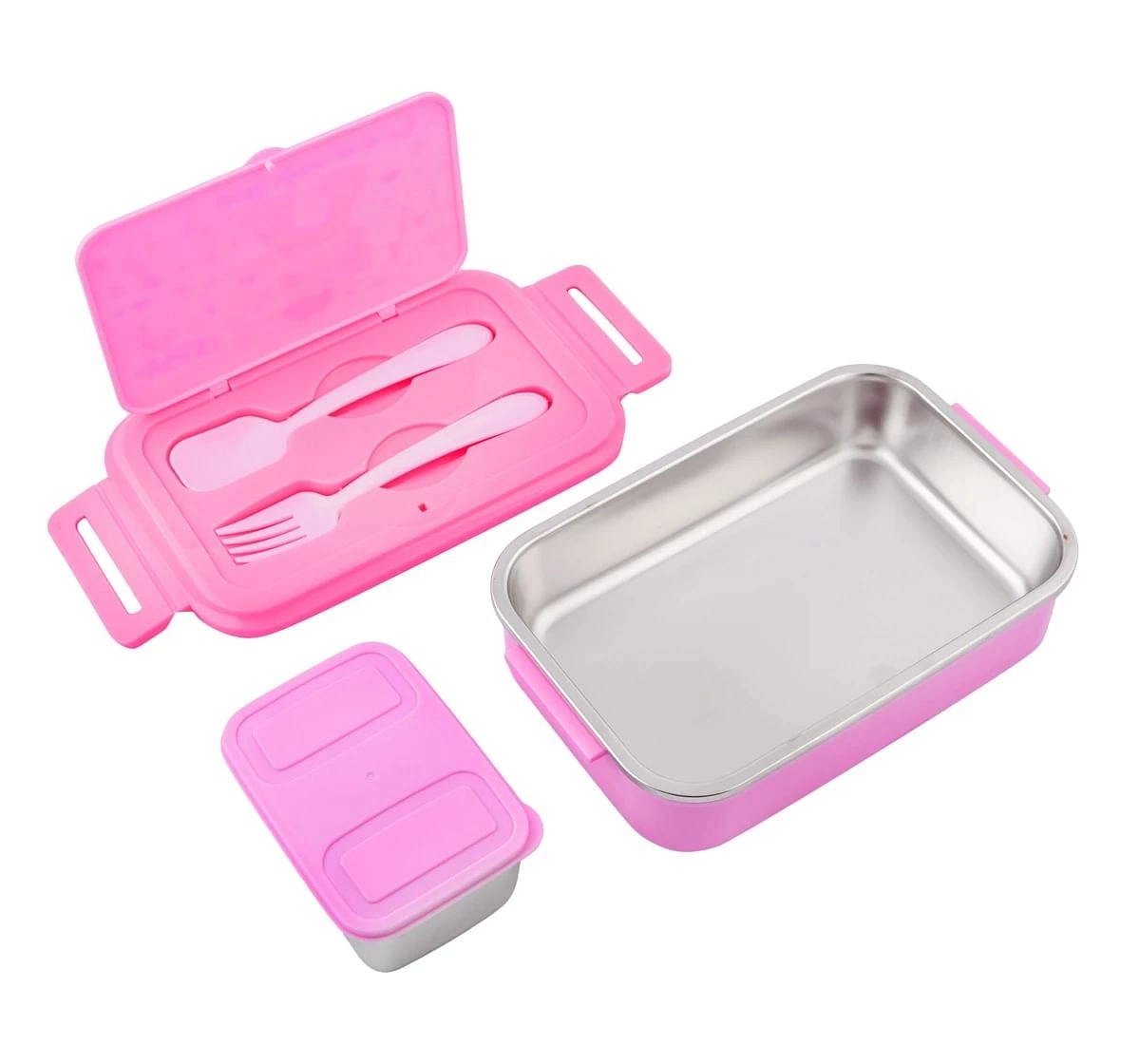 Youp Stainless Steel  Unicorn Kids Lunch Box Crazy Multicolour 3Y+ Assorted 